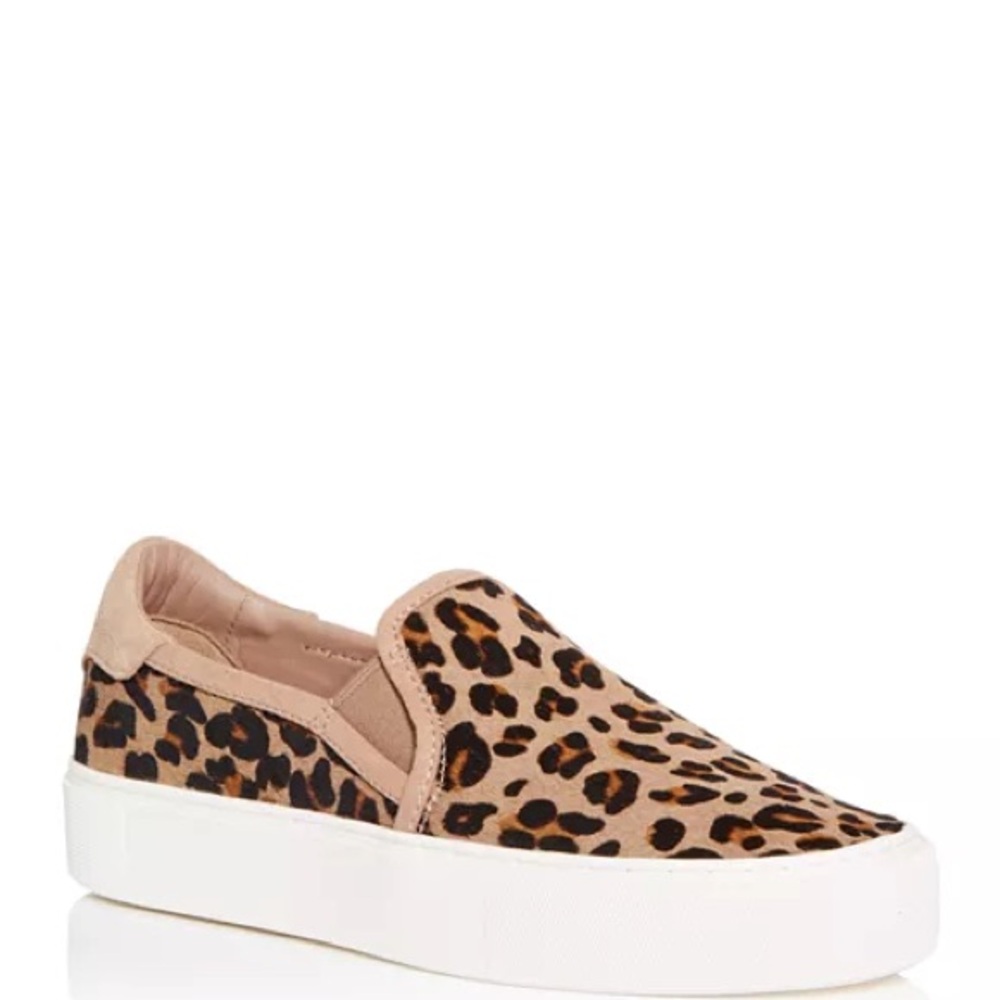 UGG Jass Exotic Leopard Print Calf Hair Slip-On Shoes